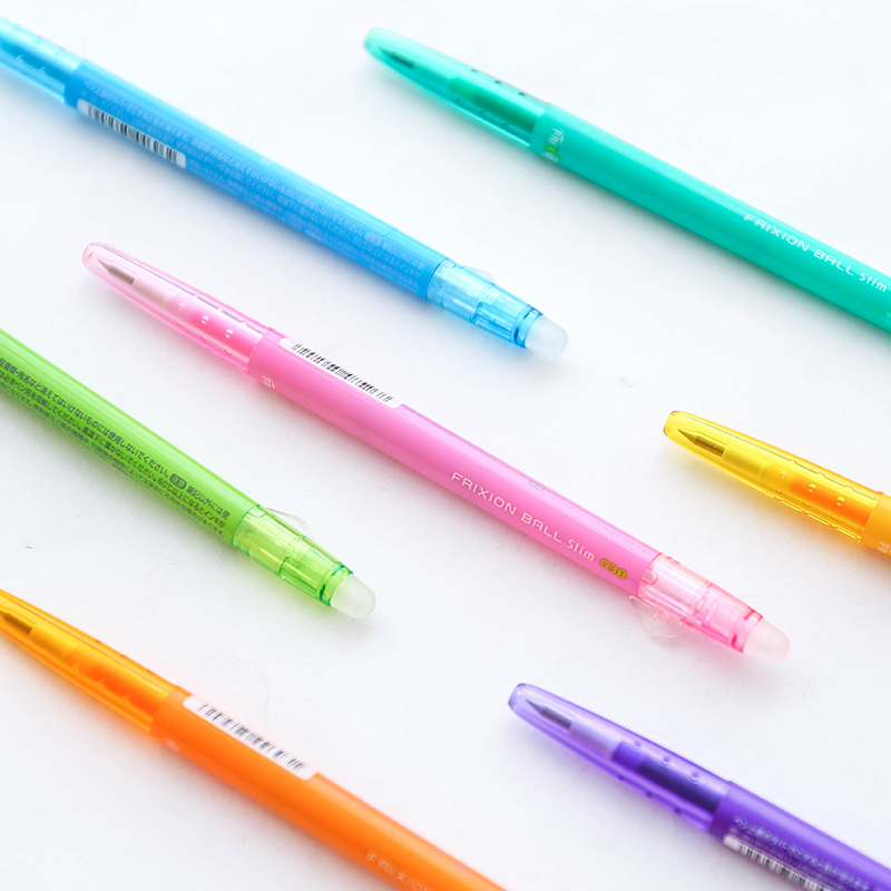 日本進口文具PILOT/百樂LFBS-18UF可擦彩色中性筆摩磨擦筆水筆