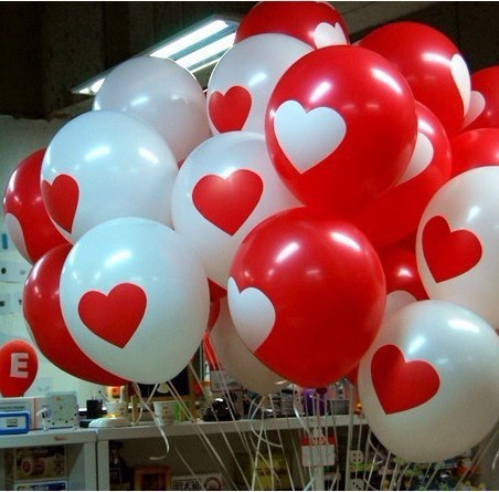 特價求婚婚房布置氣球 愛心紅心桃心 婚慶用品 浪漫表白求愛