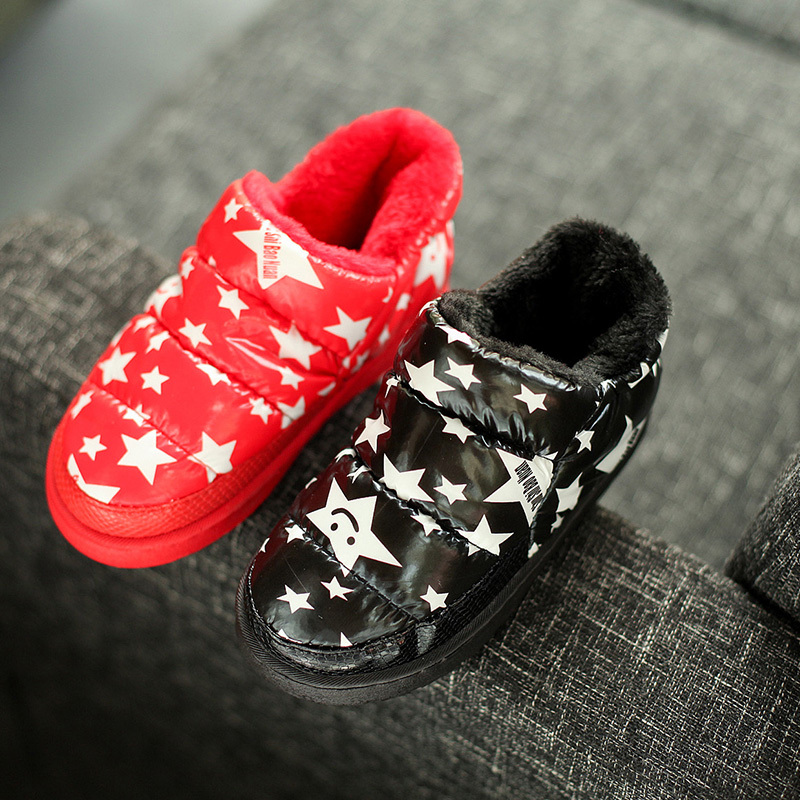 【4-7歲】兒童包跟棉拖鞋男女童厚底防水棉鞋秋冬季寶寶保暖鞋子