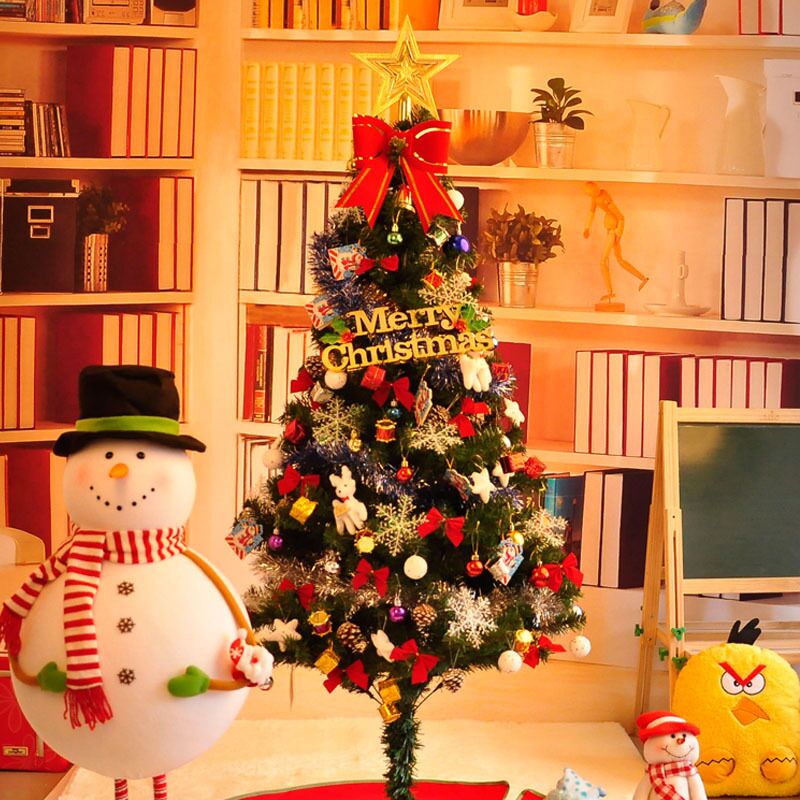 聖誕樹1.5米套餐 聖誕裝飾品 豪華加密聖誕樹彩燈發光 聖誕節裝飾